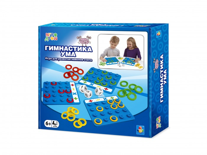 Купить 1 toy игра настольная игродром гимнастика ума т16693