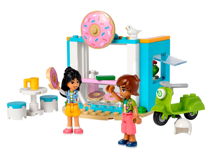 Купить конструктор lego friends магазин пончиков (63 детали) 41723