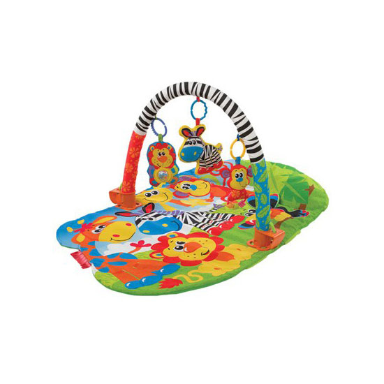 Купить развивающий коврик playgro сафари 3 в 1 0181594 0181594