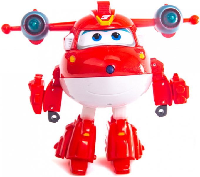 Купить super wings делюкс трансформер - суперзаряженный джетт eu740431