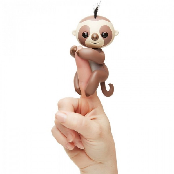 Купить интерактивная игрушка fingerlings ленивец 12 см 