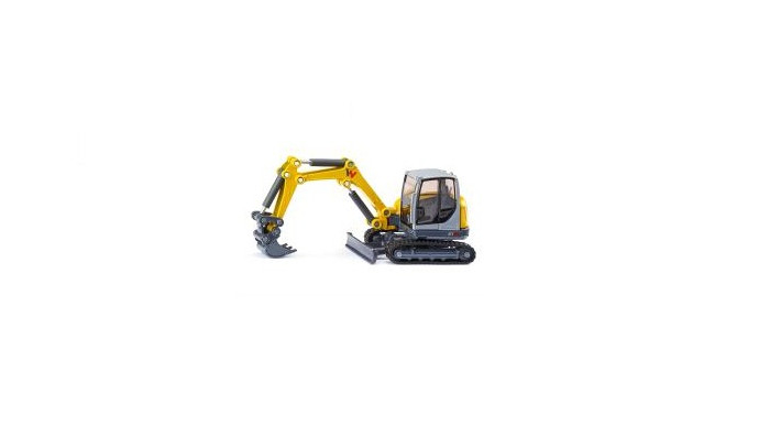 Купить siku модель гусеничного экскаватора wacker neuson et65 1:50 3559