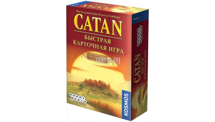 Купить hobby world настольная игра: catan быстрая карточная игра 225944