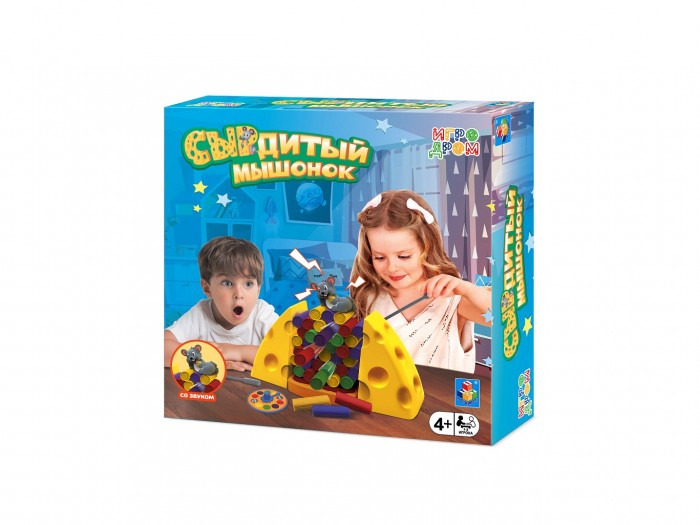 Купить 1 toy игродром настольная игра сырдитый мышонок т16689