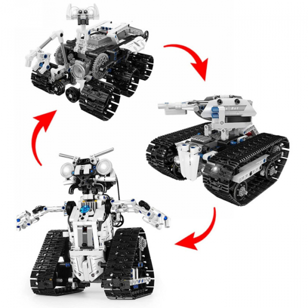 Купить конструктор mould king электромеханический робот-трансбот 3 в 1 15046