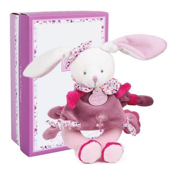 Купить комфортер doudou et compagnie погремушка cerise 19 см dc2700