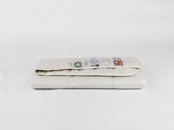 Купить комплект в кроватку prinz and prinzessin baby organic linen: одеяло 150х100 и подушка 60х40 boc-115