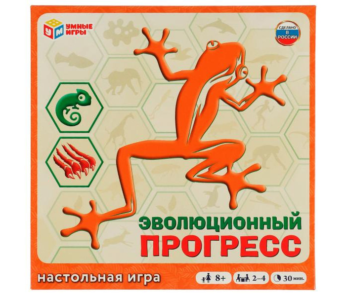 Купить умные игры настольная игра эволюционный прогресс 4680107941640