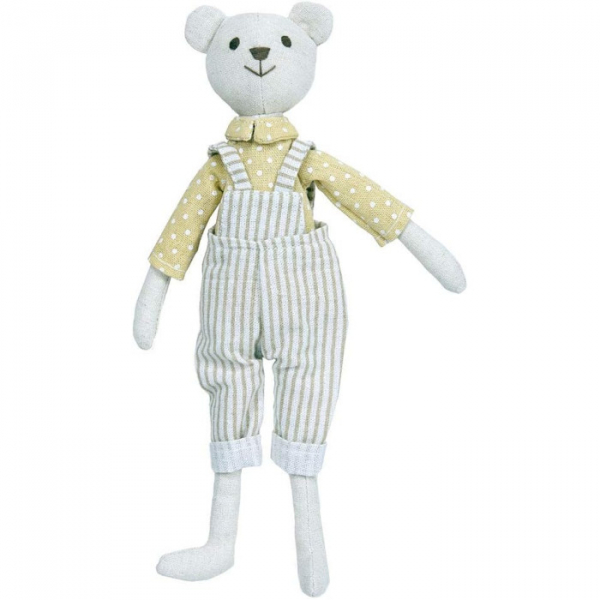 Купить мягкая игрушка wilberry toys мишка в комбинезоне 30 см wb004222