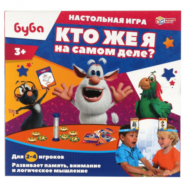 Купить умные игры настольная игра буба кто же я на самом деле? b860891-r1