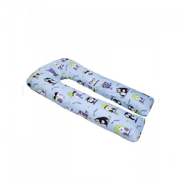 Купить amarobaby подушка для беременных u-образная совы 340х35 см 