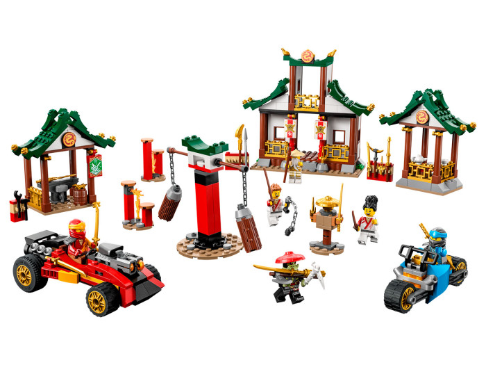 Купить конструктор lego ninjago коробка ниндзя для творчества (530 деталей) 71787