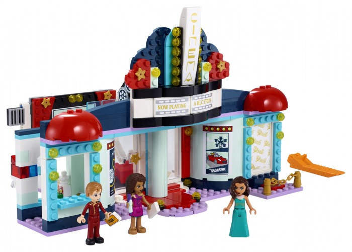 Купить конструктор lego friends кинотеатр хартлейк-сити 41448