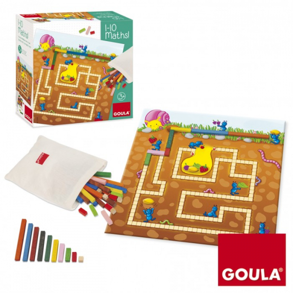 Купить деревянная игрушка goula развивающая игра математика 53405