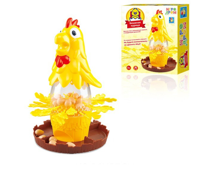 Купить 1 toy игра бешеная курица т10829