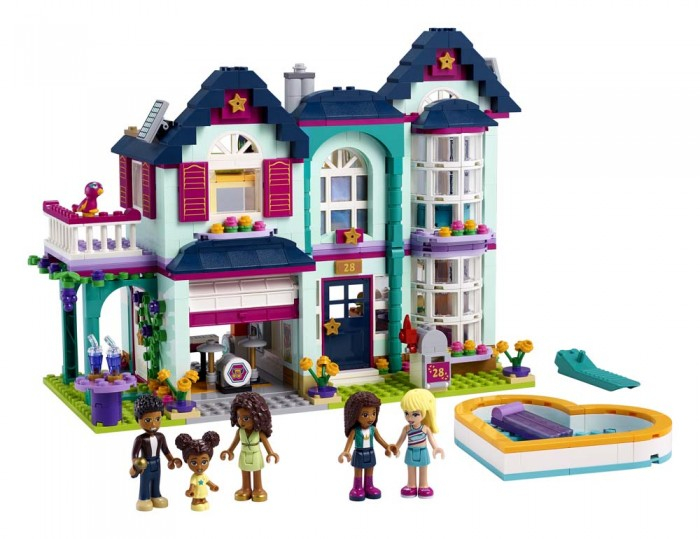 Купить конструктор lego friends 41449 лего подружки дом семьи андреа 41449