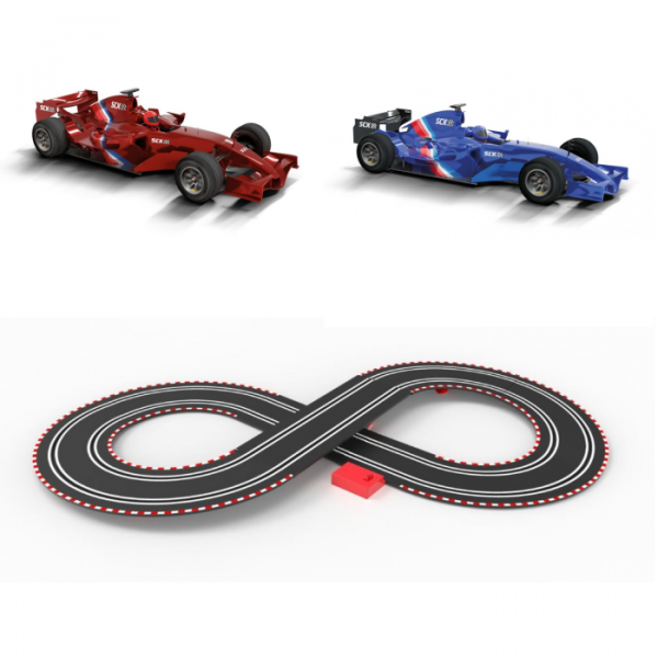 Купить scalextric автотрек compact formula challenge 1:43 c10368s500