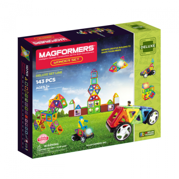 Купить конструктор magformers wonder set 143 деталей 710095