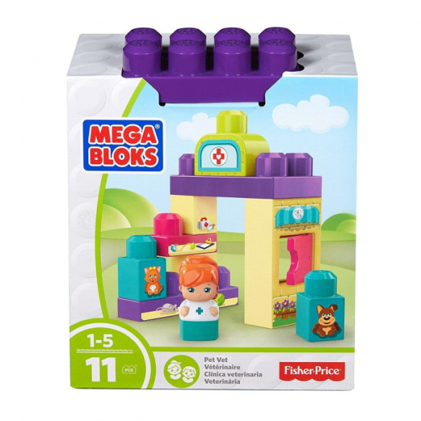 Купить конструктор mega bloks маленький игровой набор dyc54