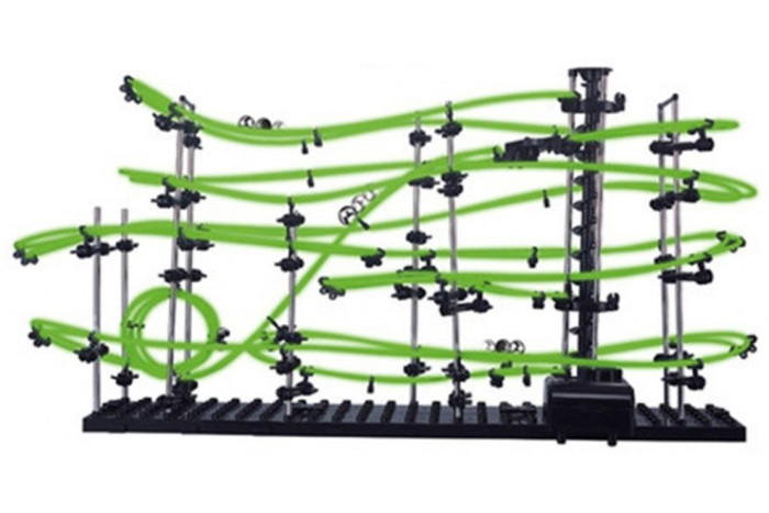 Купить конструктор spacerail динамический космические горки (светящиеся рельсы) уровень 3 231-3g