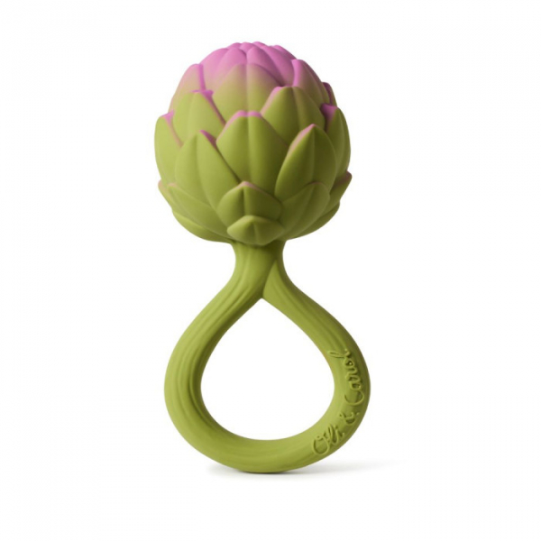 Купить погремушка oli&carol artichoke rattle toy l-rattle-artichoke