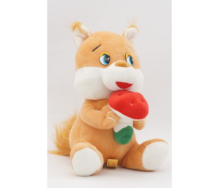 Купить мягкая игрушка unaky soft toy белка с грибом 20 см 01046020k