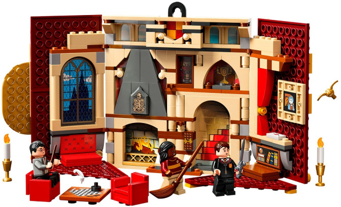 Купить конструктор lego harry potter герб факультета гриффиндор (285 деталей) 76409