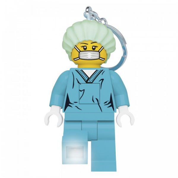 Купить конструктор lego брелок-фонарик для ключей classic - surgeon lgl-ke178