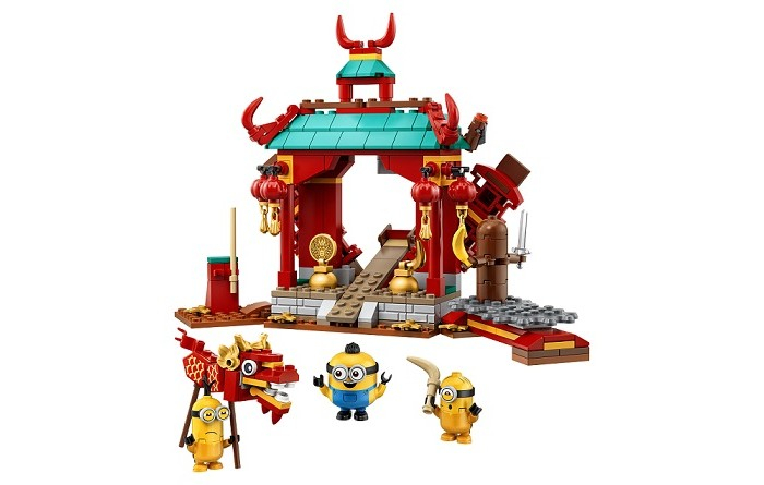 Купить конструктор lego minions миньоны: бойцы кунг-фу 75550