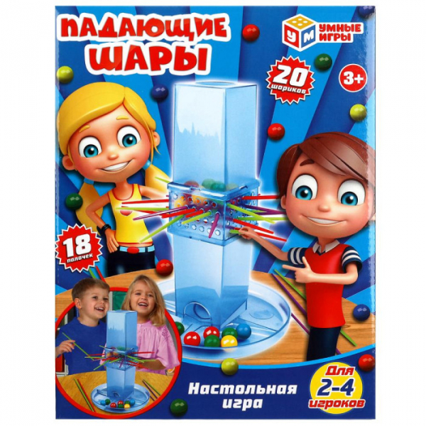 Купить умные игры настольная игра падающие шары 21,6х27,9х6,5 см 1103k398-r