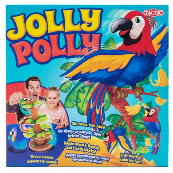 Купить tactic games настольная игра jolly polly 58006