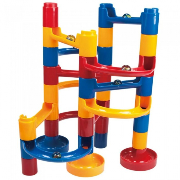 Купить конструктор galt лабиринт-головоломка marble run (30 деталей) a0555k