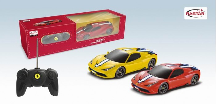 Купить rastar машина на радиоуправлении ferrari 458 speciale a 1:24 38010