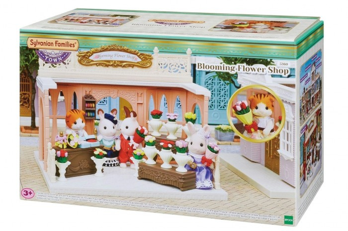 Купить sylvanian families игровой набор магазин дивных цветов 5360