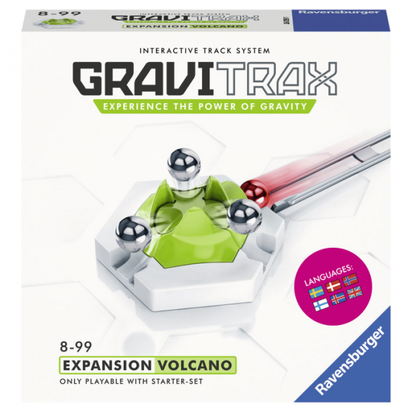 Купить конструктор ravensburger gravitrax вулкан (дополнение) 26059