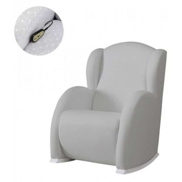 Купить кресло для мамы micuna качалка wing/flor relax искусственная кожа 