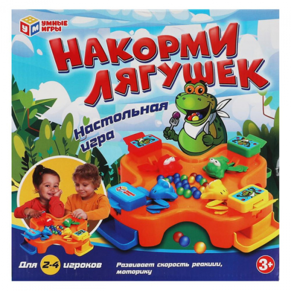 Купить умные игры настольная игра накорми лягушек b1807399-r b1807399-r