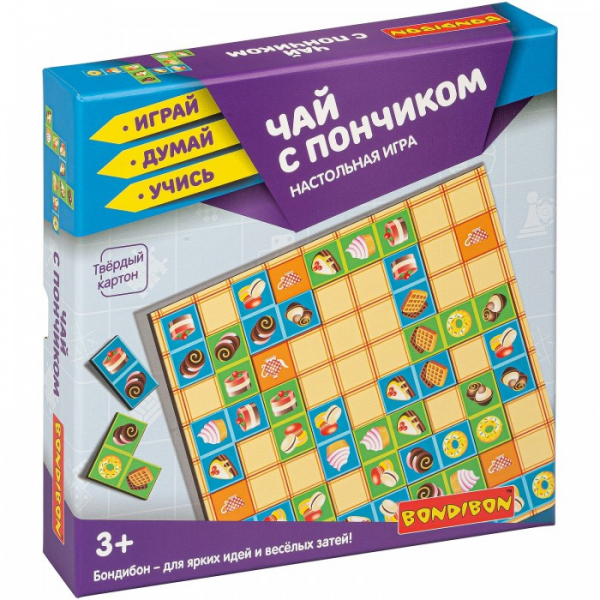 Купить bondibon настольная игра чай с пончиком вв4332