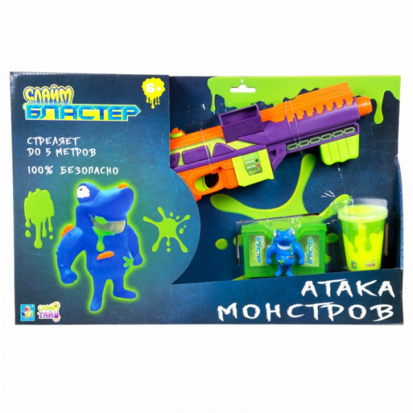 Купить 1 toy слайм бластер атака монстров т15830