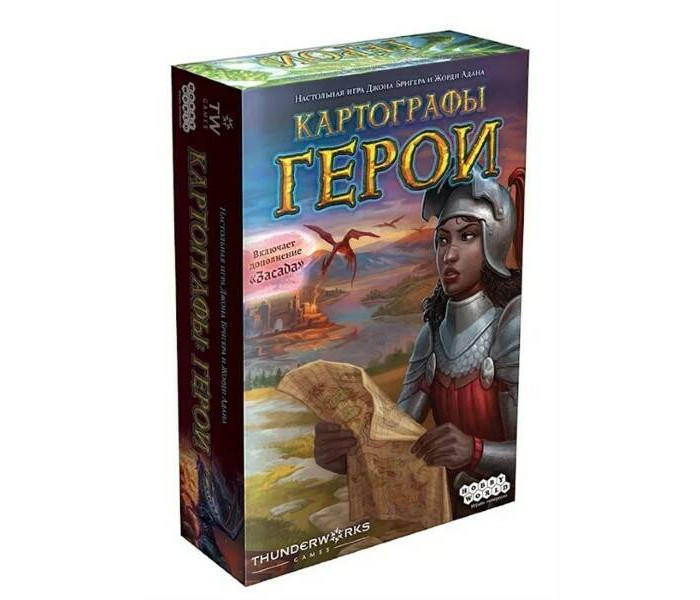 Купить hobby world настольная игра картографы герои 220992