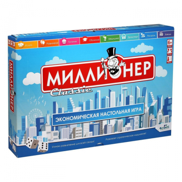 Купить origami настольная игра миллионер classic 06789