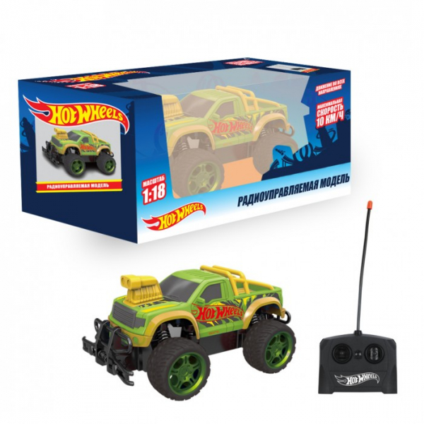 Купить 1 toy hot wheels внедорожник на радиоуправлении 1:18 т14169 т14169