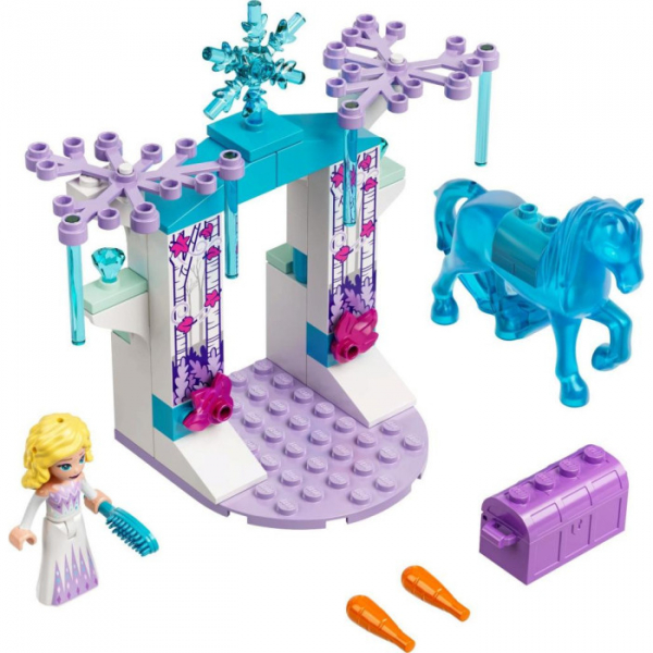 Купить конструктор lego elsa and the nokk’s ice stable 43209