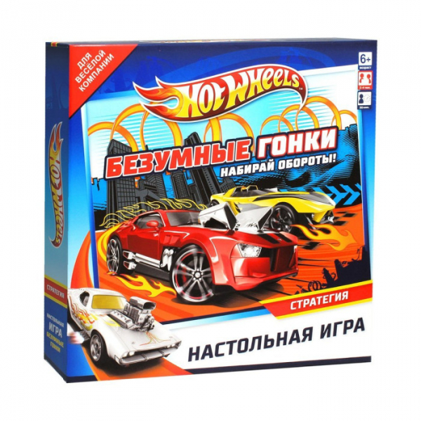 Купить origami настольная игра hot wheels безумные гонки! 06510