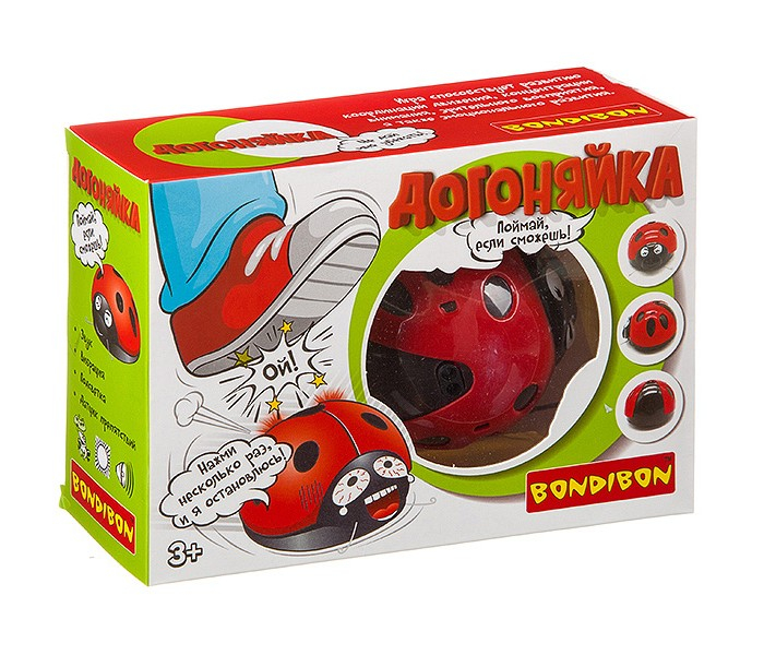 Купить bondibon электронная игрушка догоняйка вв3505