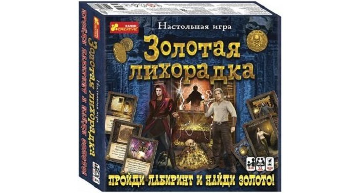 Купить ranok-creative настольная игра золотая лихорадка 12120113р