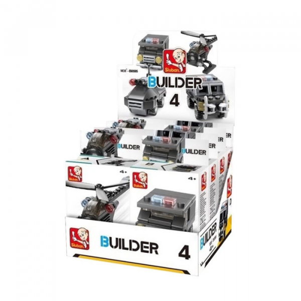 Купить конструктор sluban builder полиция m38-b0595