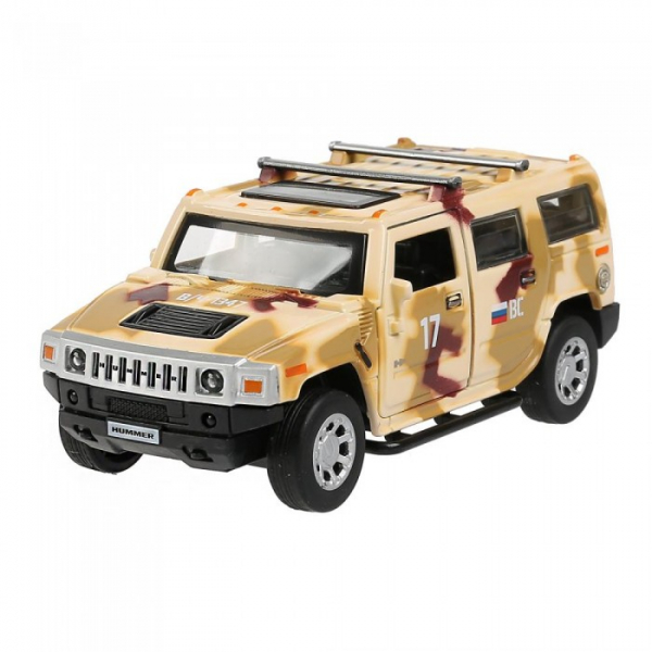 Купить технопарк машина металлическая hummer h2 камуфляж 12 см hum2-12mil-bn