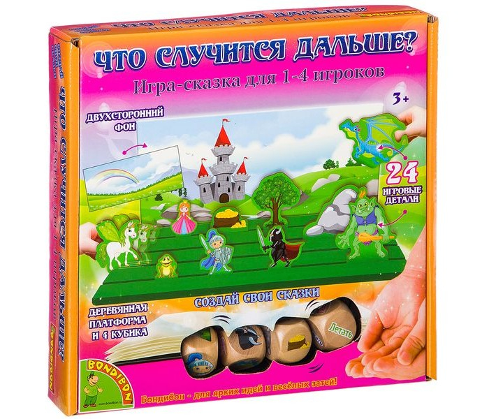 Купить bondibon настольная игра что случится дальше? вв2388