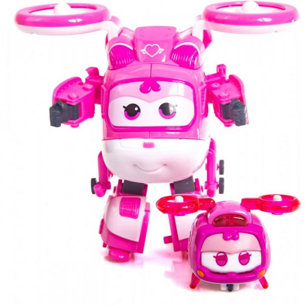 Купить super wings трансформер заряженный диззи и супер питомец диззи eu750424